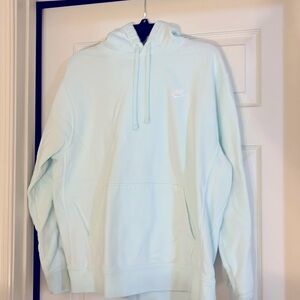 Men’s Nike sweatshirt/hoodie. Mint color. Size Large.